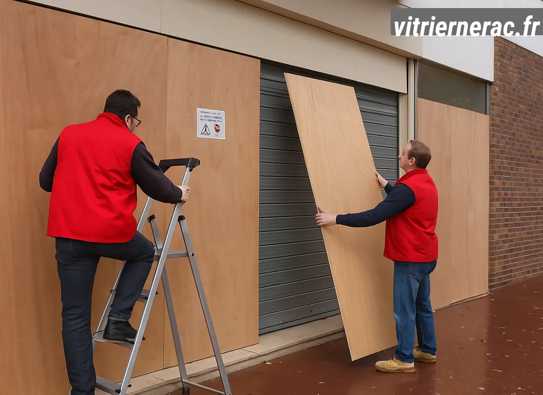 Mise en sécurité fermeture provisoire Nérac